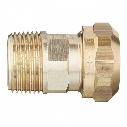 Штуцер зажимной Uponor Ecoflex (1091505) 20 мм х 2,8 мм х 3/4 НР(ш)
