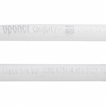 Труба из сшитого полиэтилена PE-Xa Uponor Comfort Pipe Plus 20 х 2,0 мм PN6 белая (480 м)