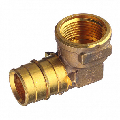 Угол Uponor (1023026) 25 мм х 3/4 ВР(г) латунный