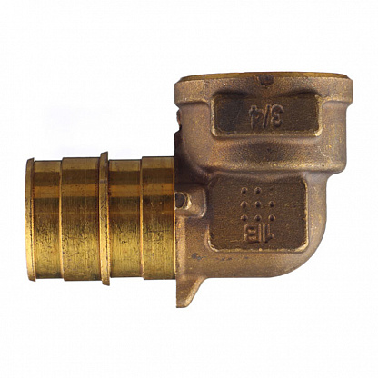 Угол Uponor (1023026) 25 мм х 3/4 ВР(г) латунный